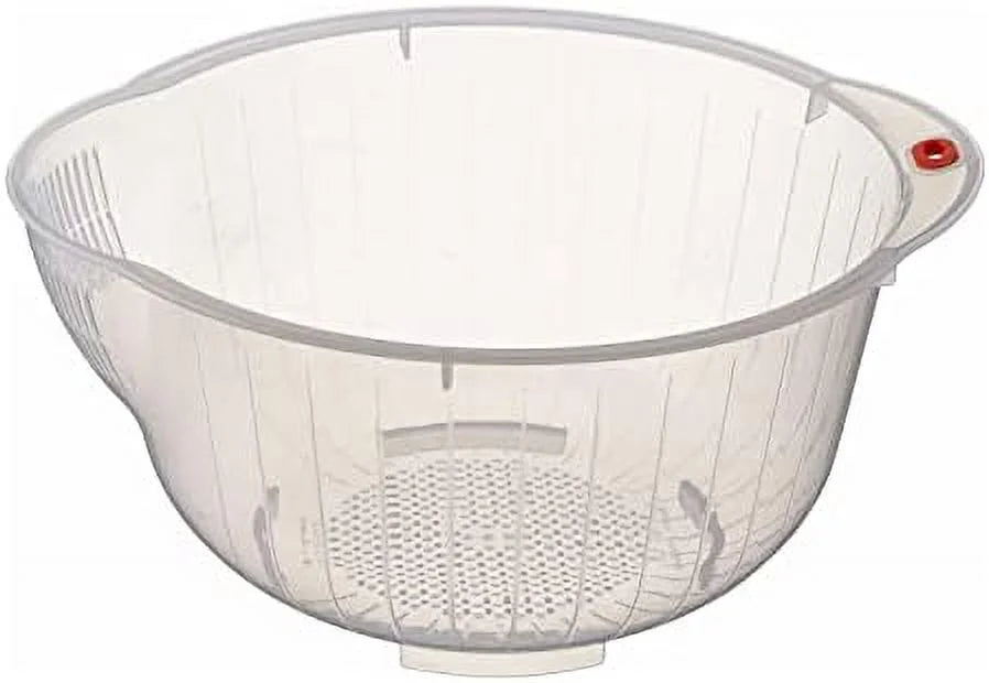 White Automatic Rice Cooker and Warmer with Rice Washing Bowl V358