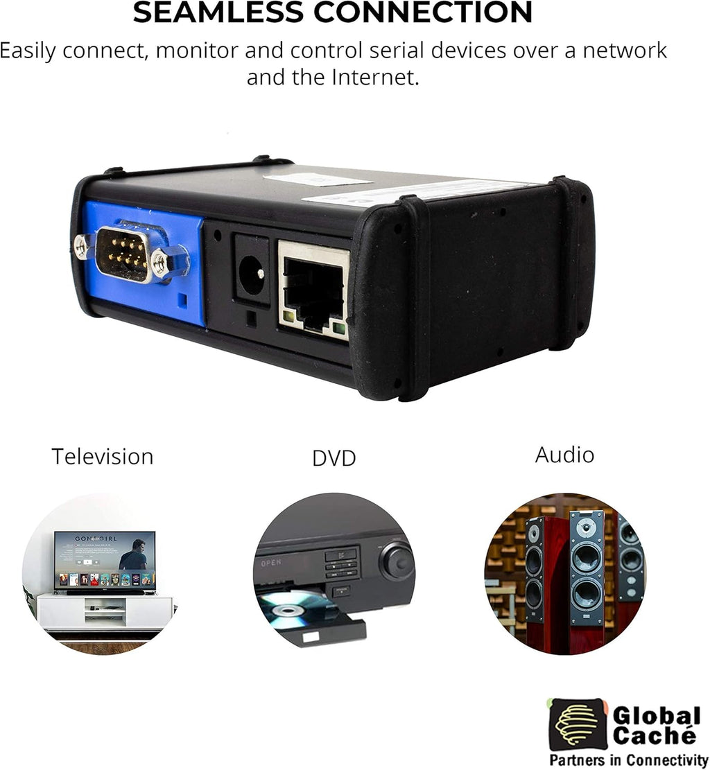 TCP/IP to Serial Converter with Power Over Ethernet H66345
