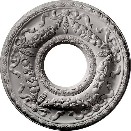 22 1/8x22OD x 7 1/4x22ID x 1 3/4x22P Ceiling Medallion T7547