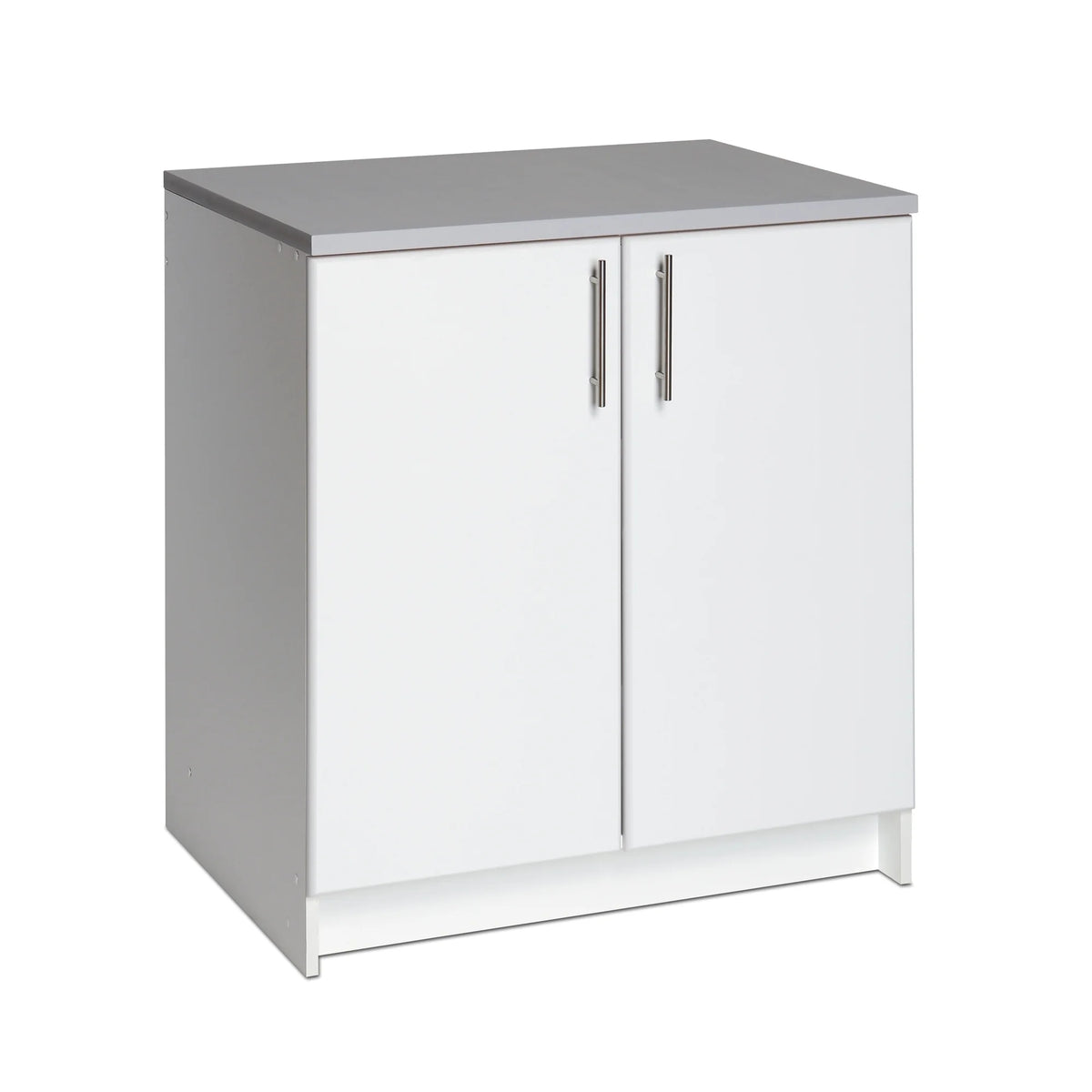 White 32 Storage Cabinet with 1 Adjustable Shelf P4609