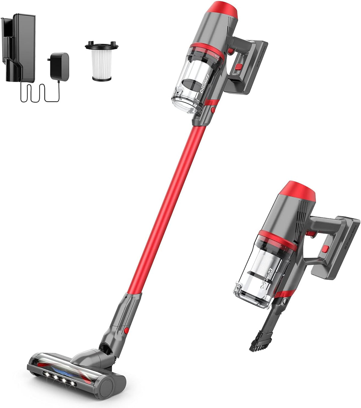 Cordless Vacuum Cleaner with Removable Battery K847