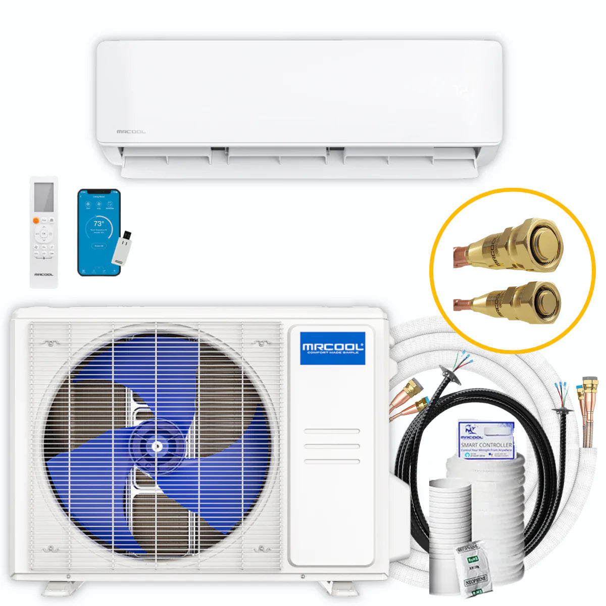 18K BTU Ductless Mini Split Heat Pump P56814