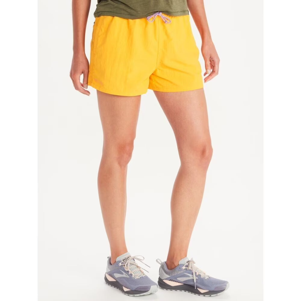 Solaire Orange Yellow Women's Shorts Size XL U523