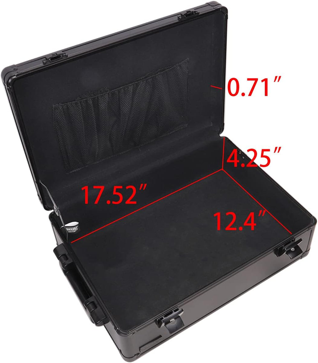 Black Storage Chest with Key Locks, Pack of 2 R1838