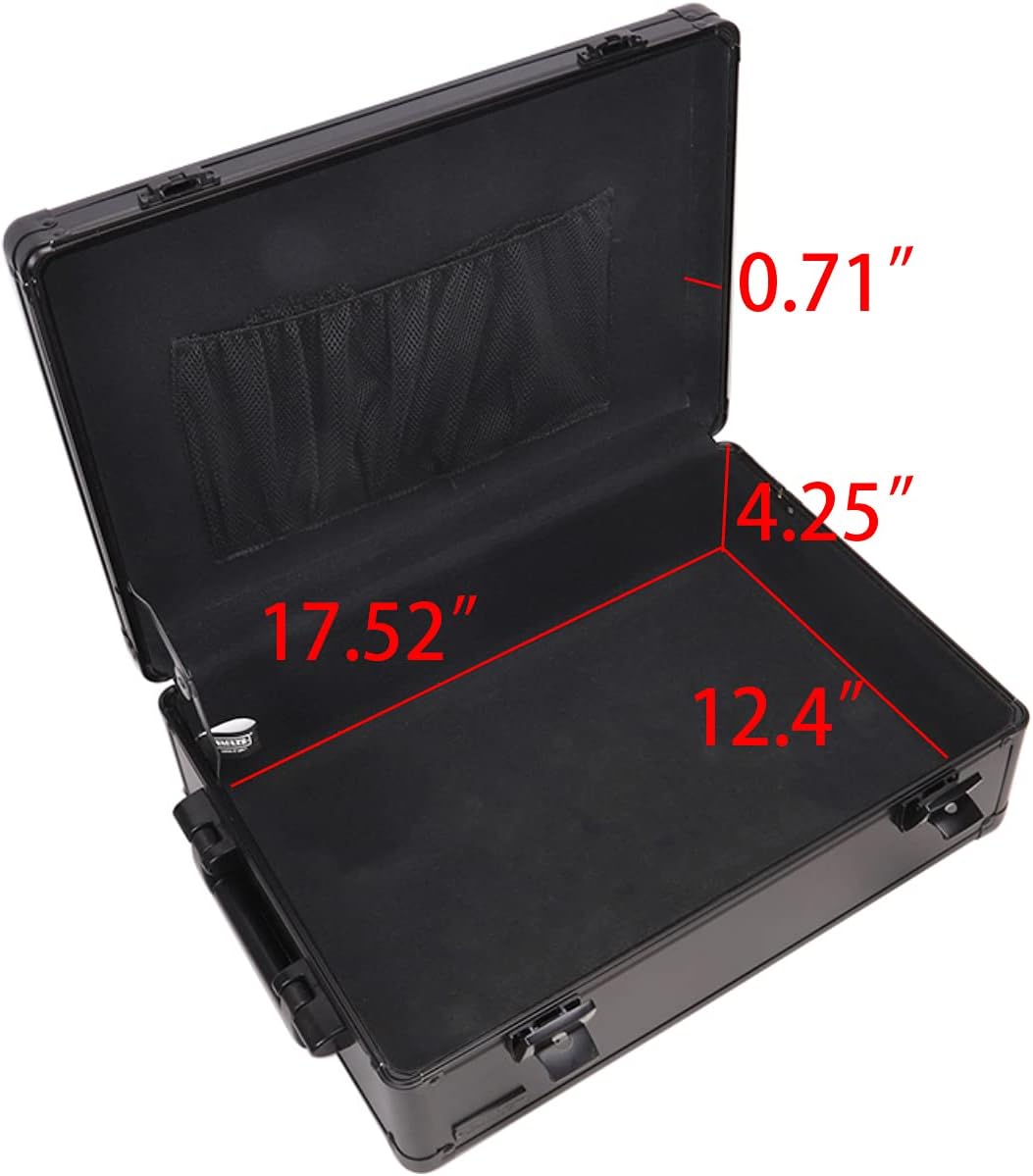 Black Storage Chest with Key Locks, Pack of 2 R1838