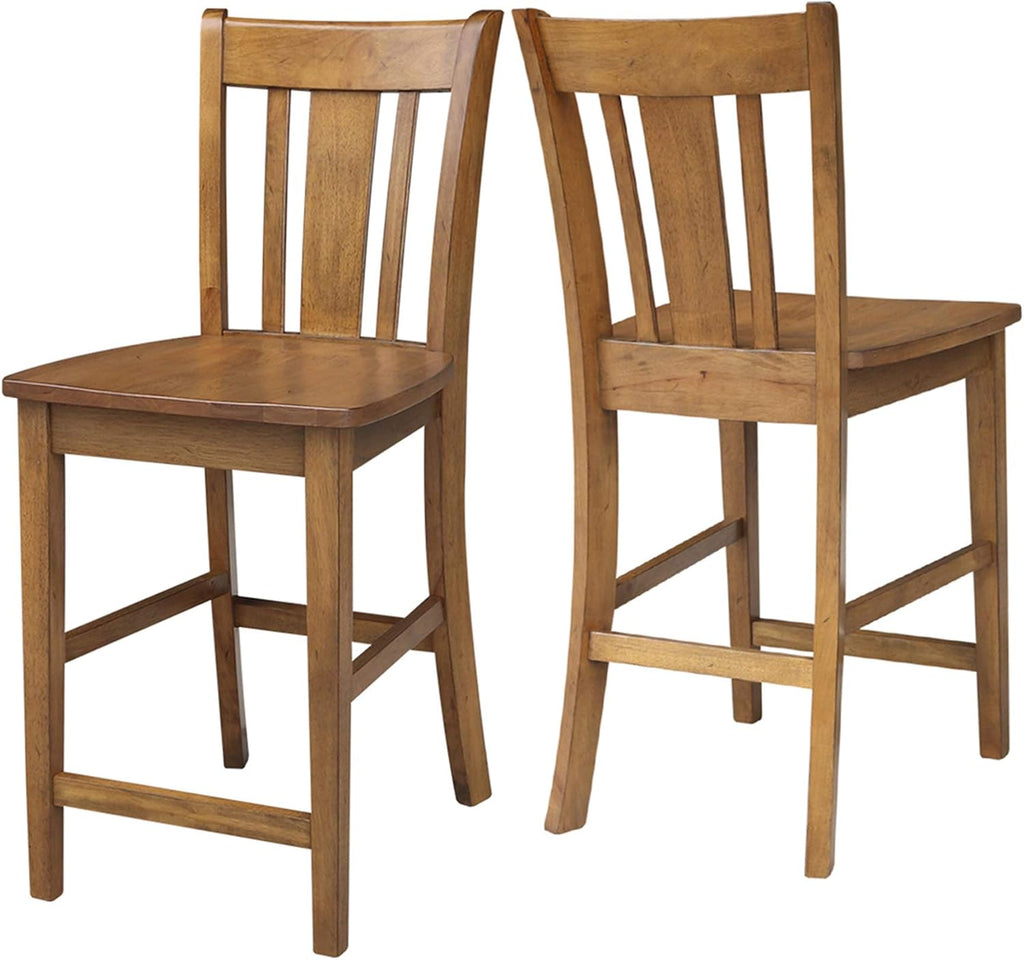 Pecan Barstool A83950