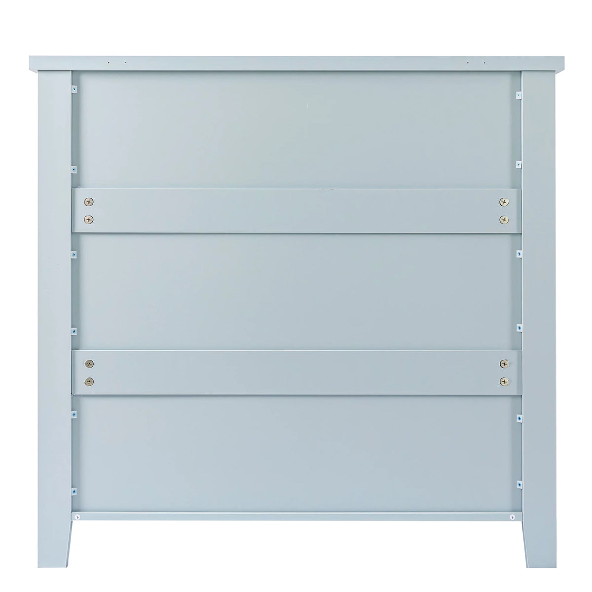 Antique Blue 4 Drawer Wooden Dresser S9779