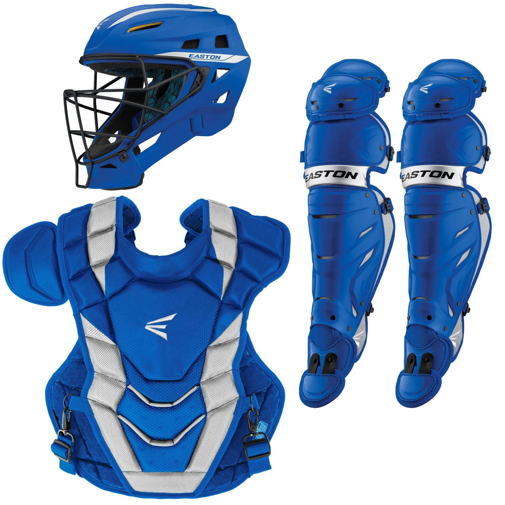 Adult Pro x Catcher's Set Royal/Silver N7292