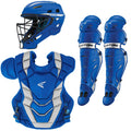 Adult Pro x Catcher's Set Royal/Silver N7292