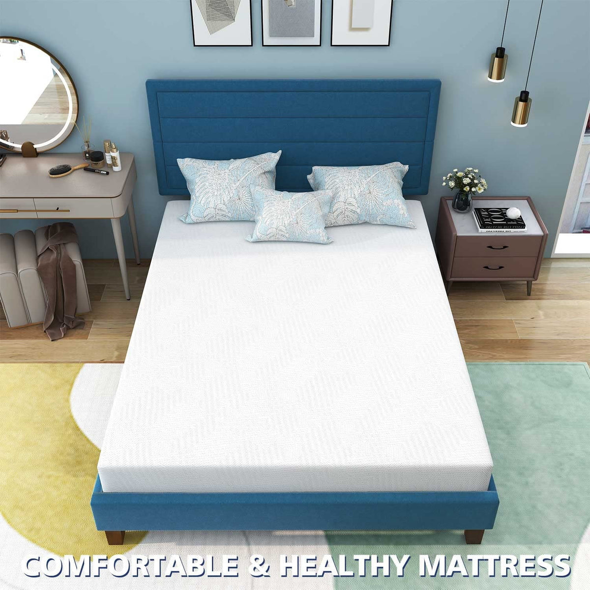 6" Full Memory Foam Medium-Firm Mattress in a Box Y739992