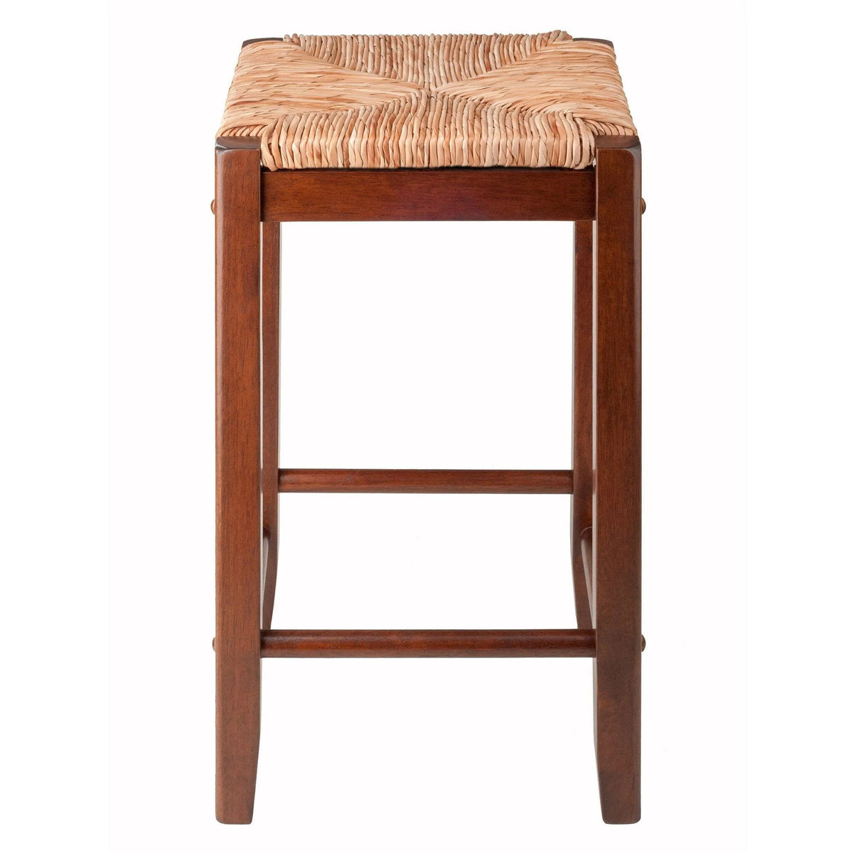 3-Pc Drop Leaf High Table with 2 Rush Seat Stools B801