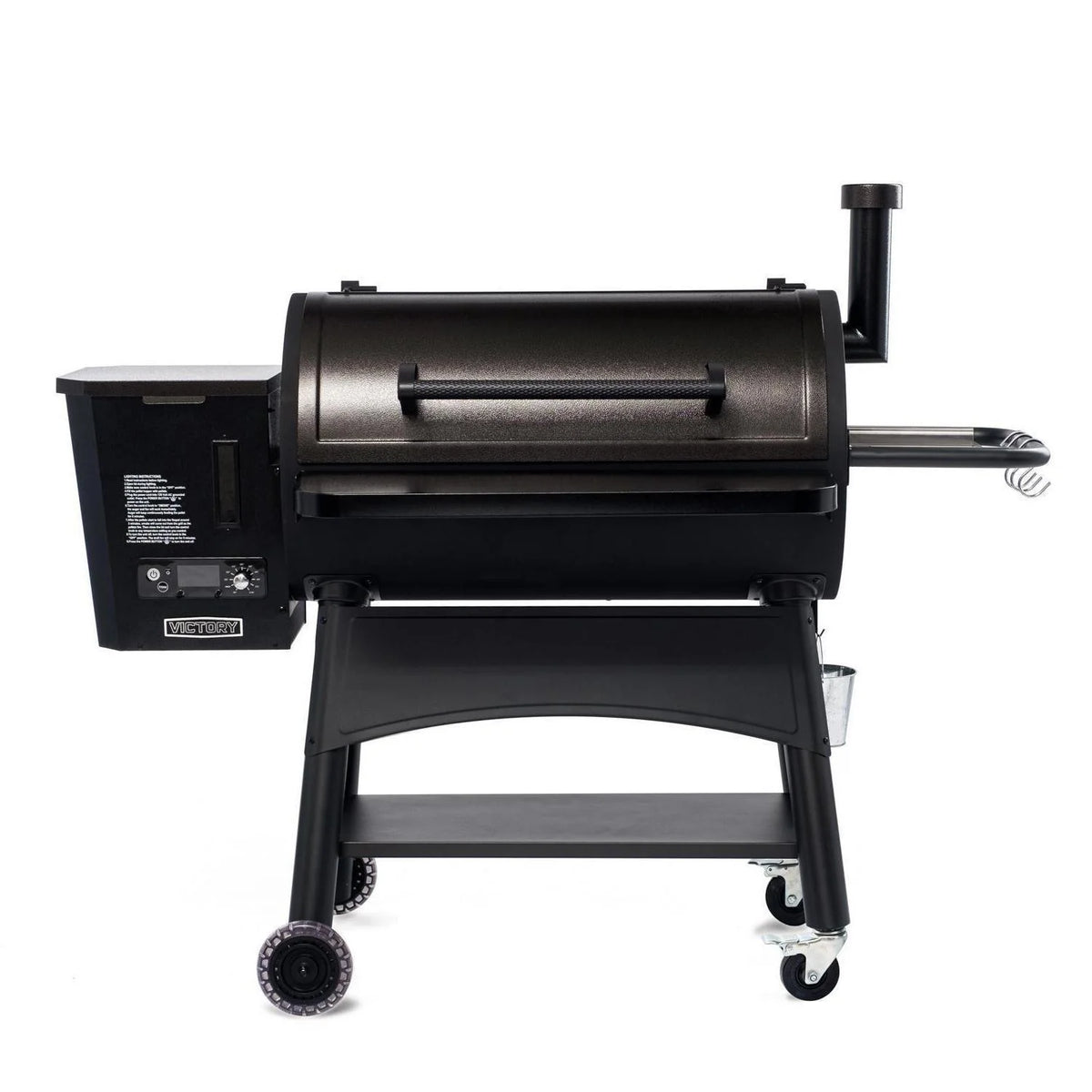 35-Inch Wood Pellet Grill with Front Shelf I85446