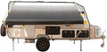 Manual 20x8 Retractable RV Trailer Awning Black Fade K847