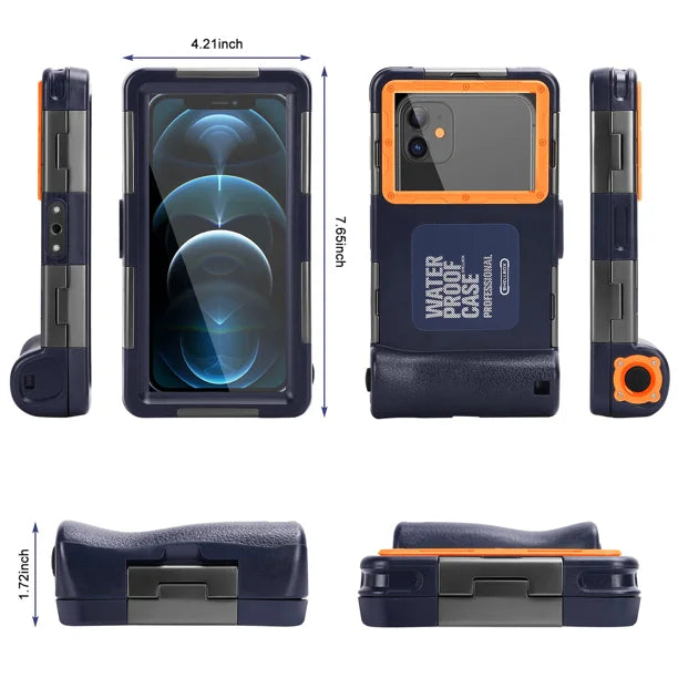 Waterproof Protective Case for Oppo A93s 5G and Phones Up to 6.9 Inch with Lanyard W857