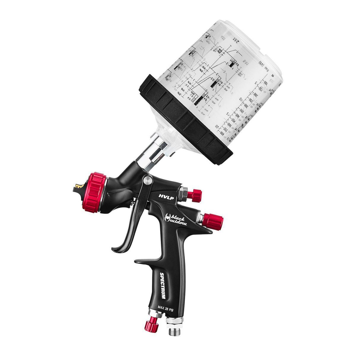 HVLP Gravity-Feed Air Spray Gun J8144