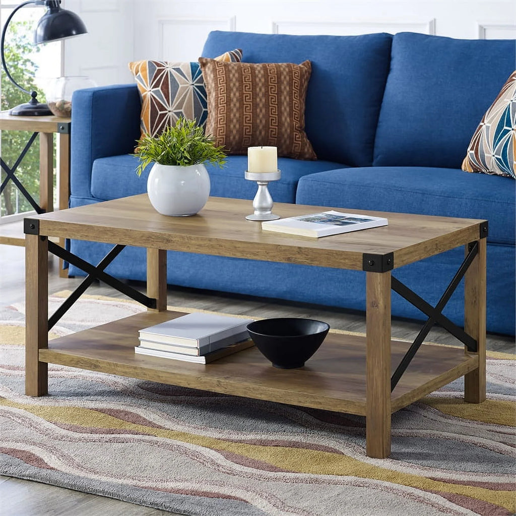 40" Metal Coffee Table L4865