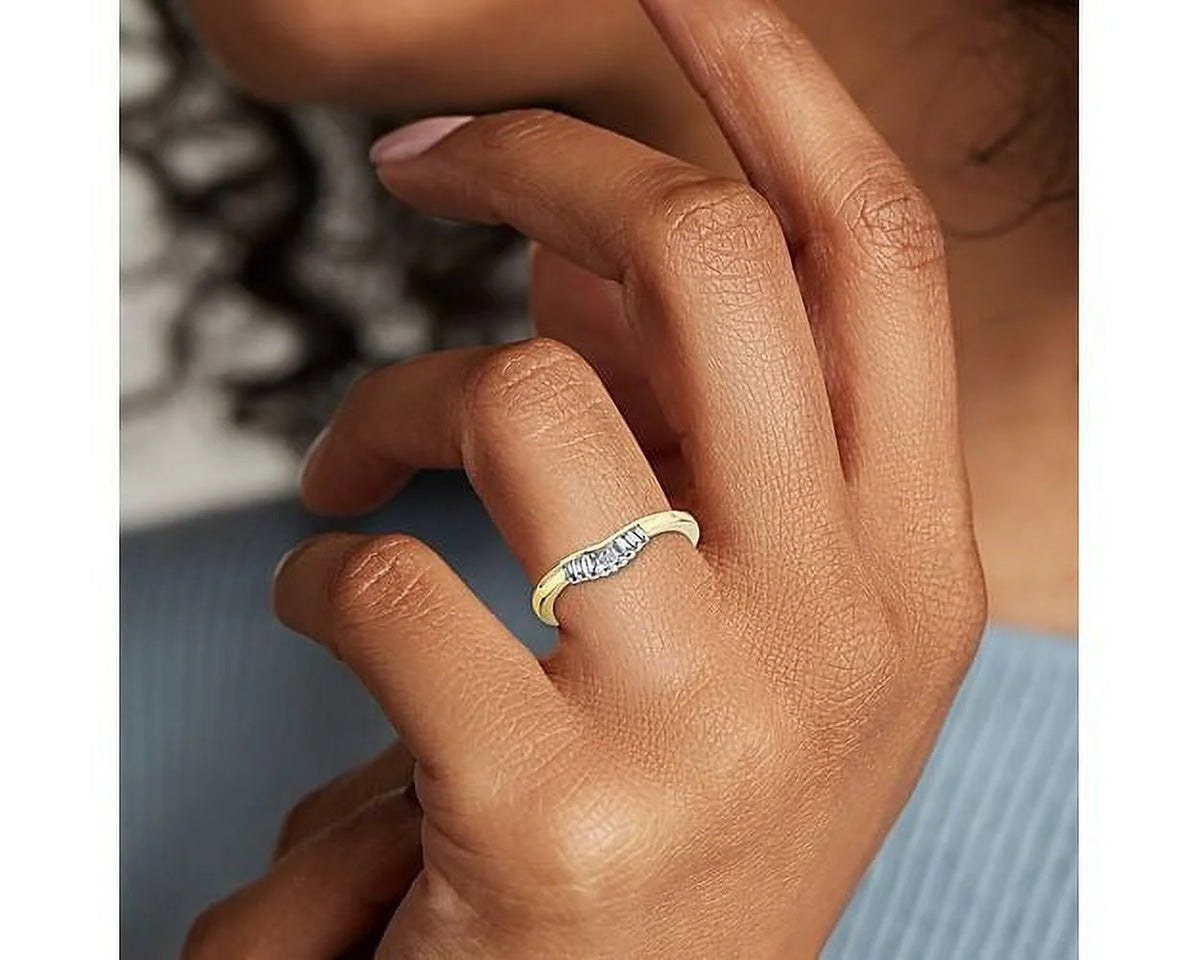 14K Yellow Gold Diamond Eternity Band A613254