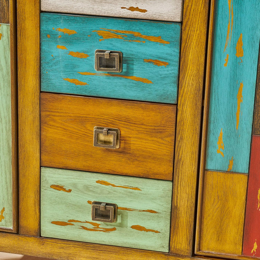 4 Drawer 2 Door Cabinet E62209