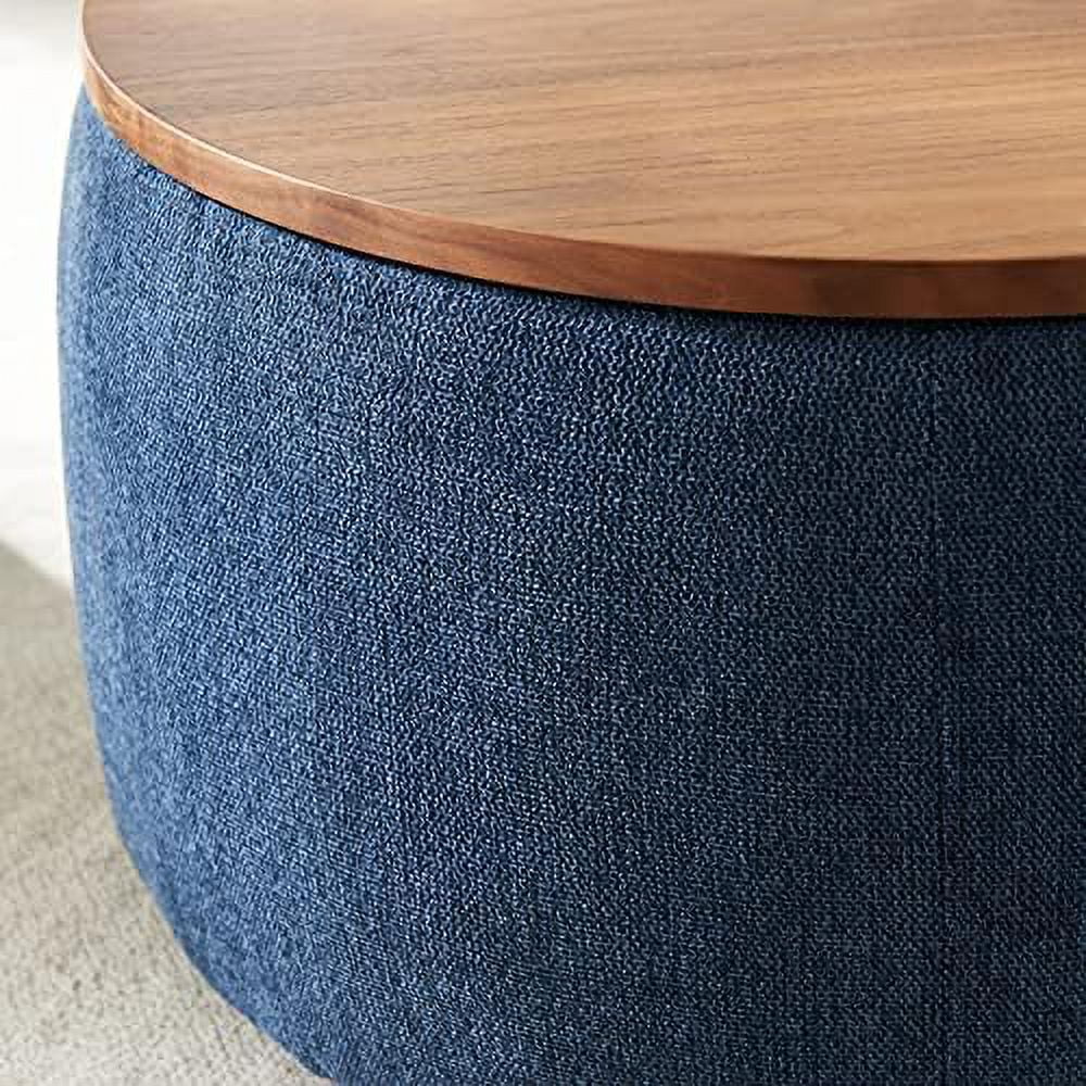Round Ottoman with Reversible Lid Tray X145453