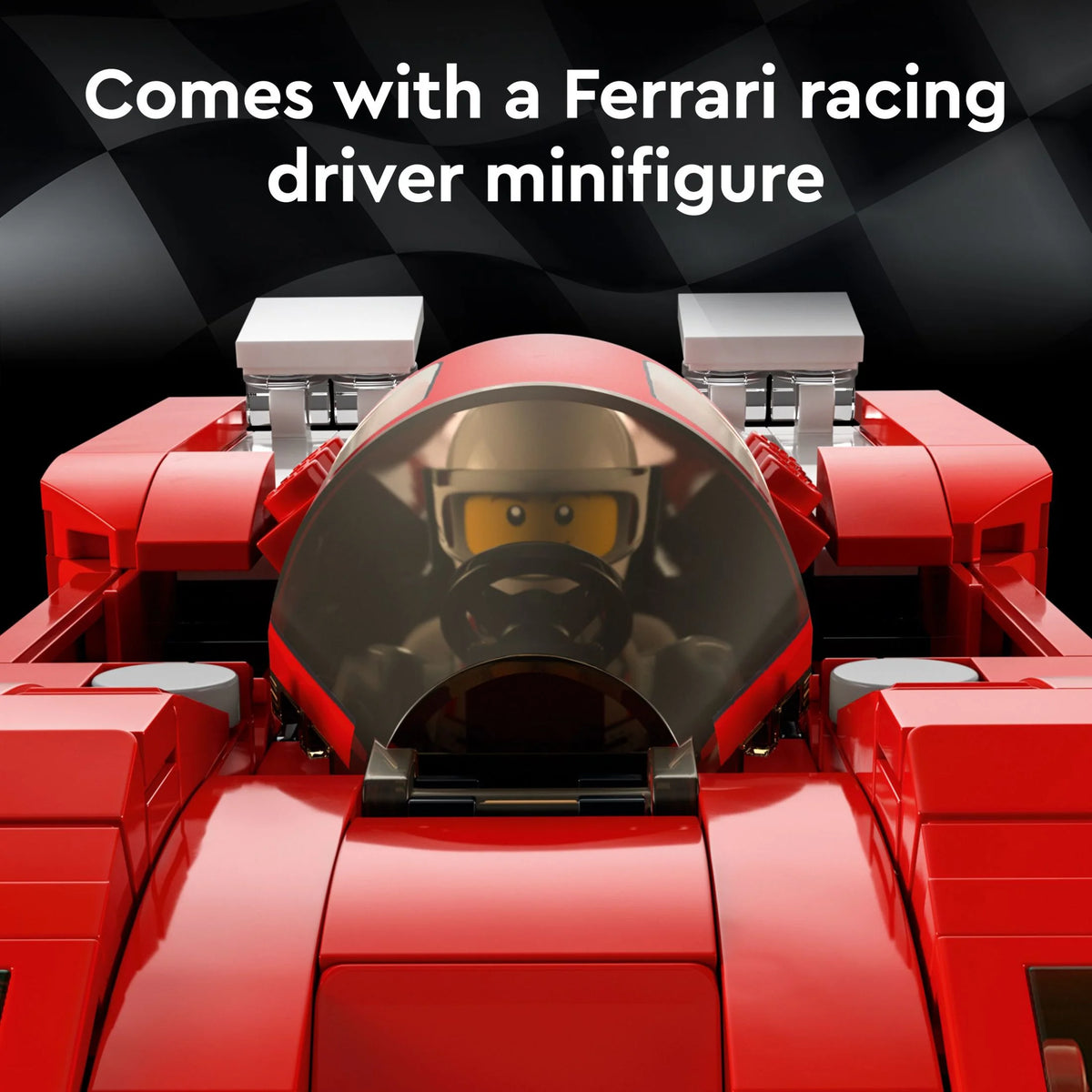Red Race Car Building Set with Racing Driver Minifigure V5669