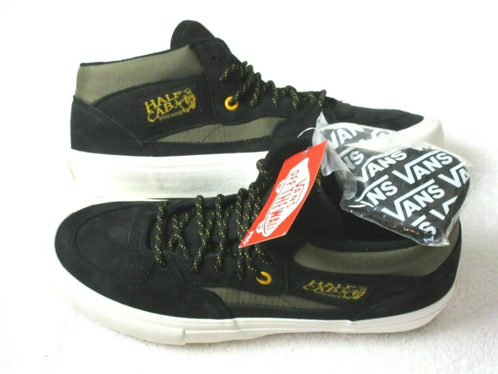 Black Military Half Cab Shoes V204
