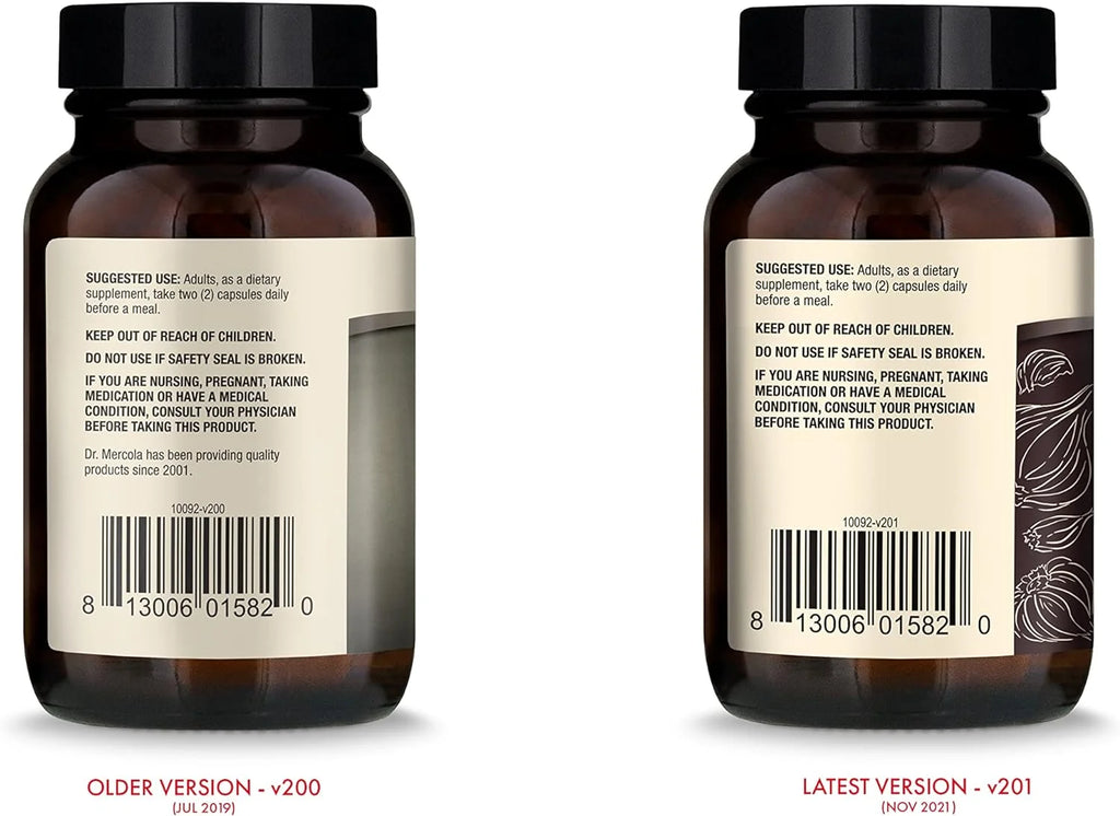 Fermented Black Garlic 60 Capsules Dietary Supplement E812038