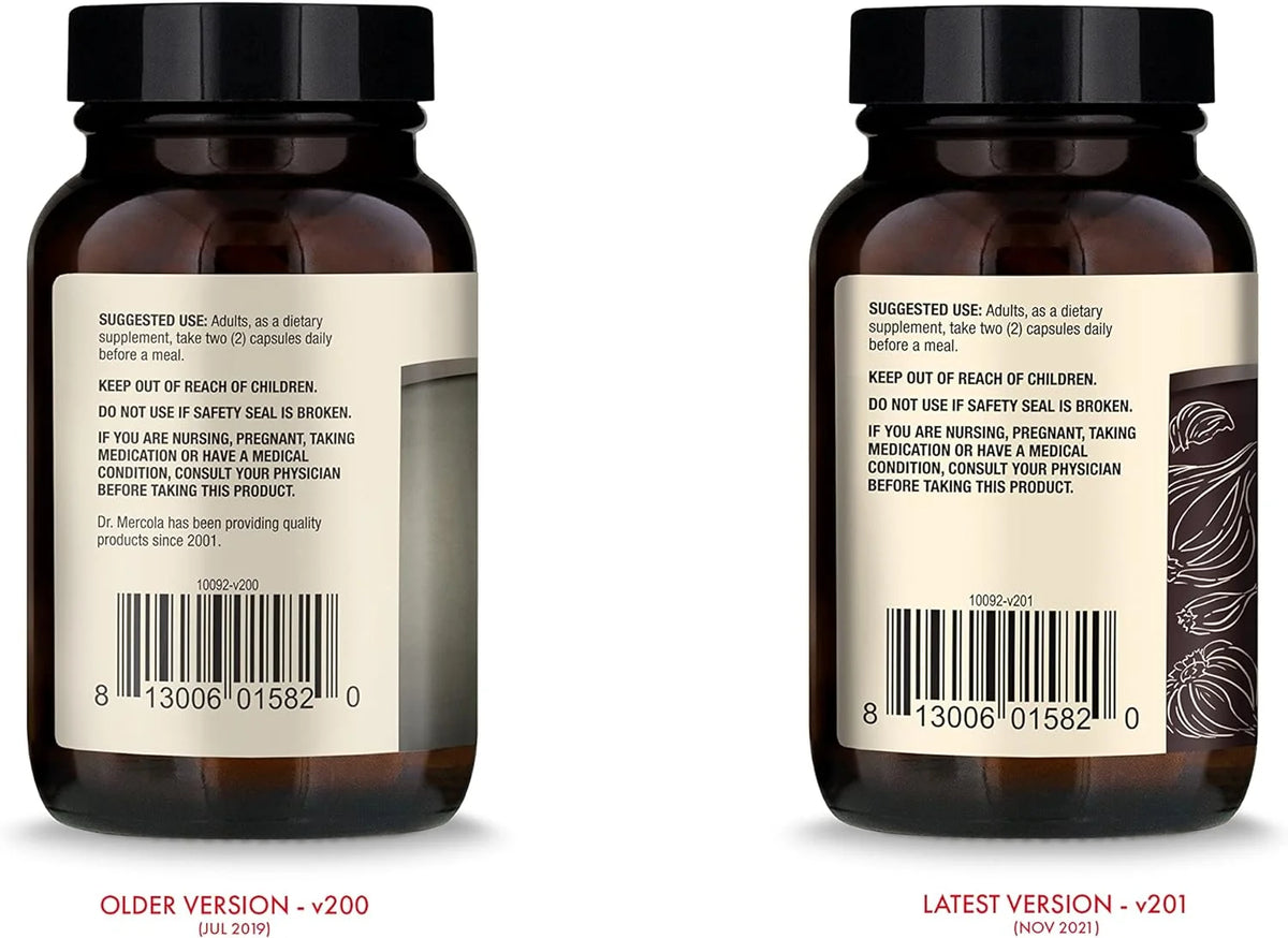 Fermented Black Garlic 60 Capsules Dietary Supplement E812038