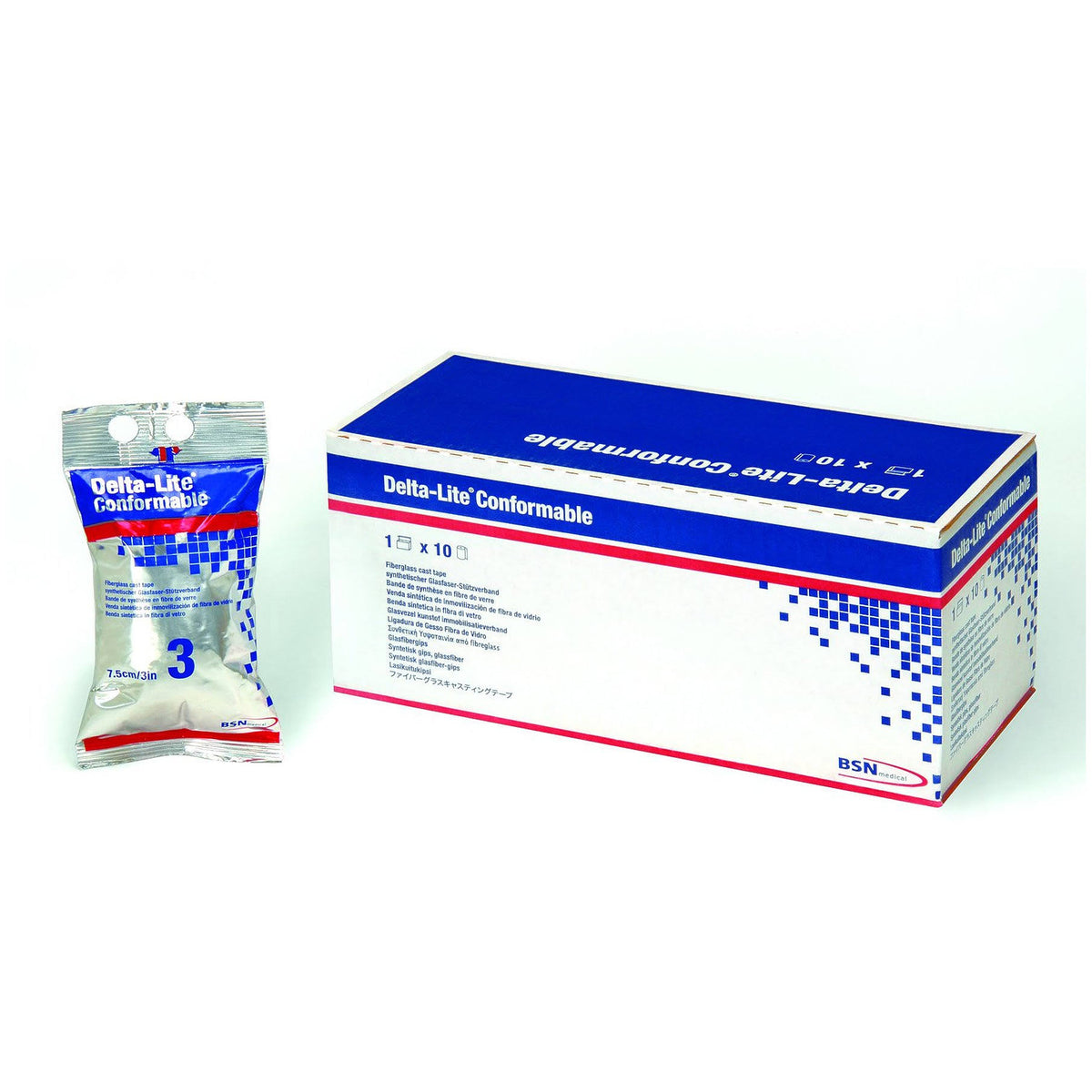 Cast Deltalite Cnfrm Tape 3 inch X 4 Yds Wht (Units per Case: 10) S4834
