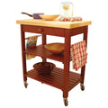 Kitchen Cart in Cherry Stain S24587
