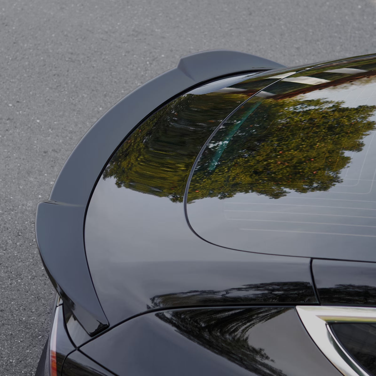 Glossy Black Rear Spoiler for Tesla Model 3 U901