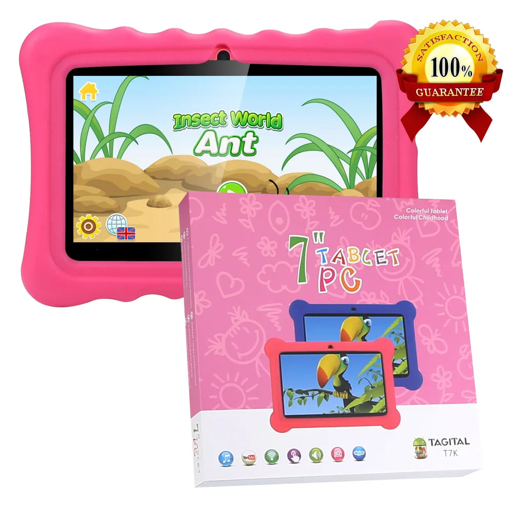 7” Android Kids Tablet WiFi Camera with Case Q911