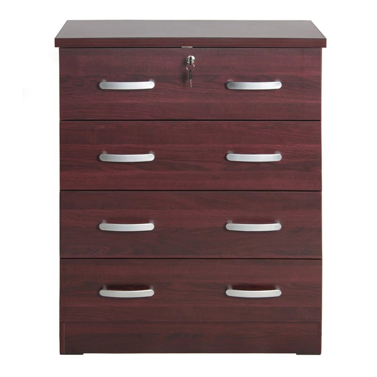 Mahogany Dresser and 2-Drawer Nightstand Set I8654
