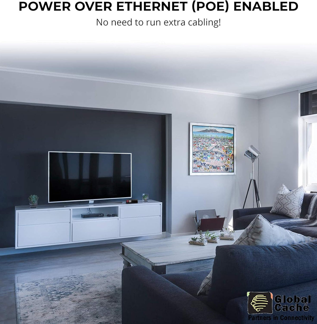 TCP/IP to Serial Converter with Power Over Ethernet H66345