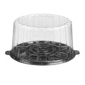 Clear Double Layer Cake Container with Dome Lid, 8x22, 100/Case F4124