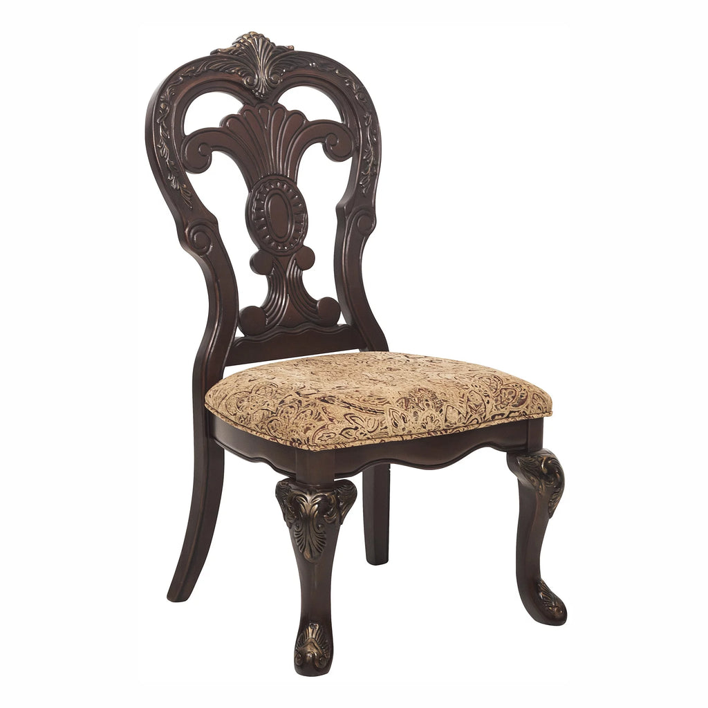 2pc Fabric Upholstered Side Chairs K56474