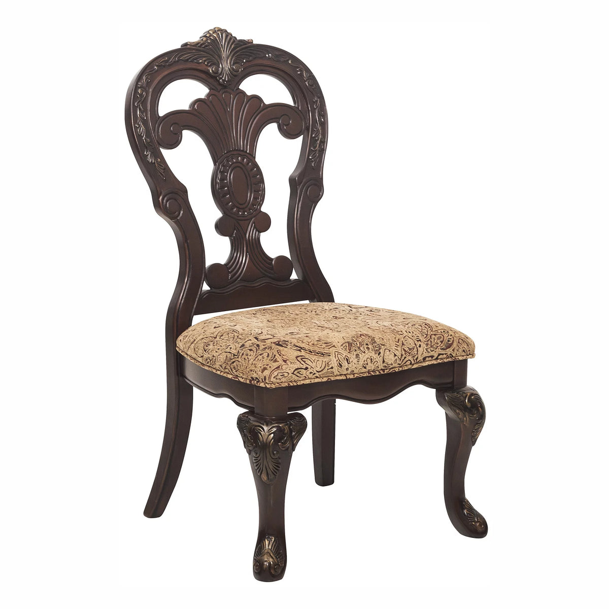 2pc Fabric Upholstered Side Chairs K56474
