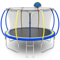 12FT Round Trampoline with Enclosure Net F424404