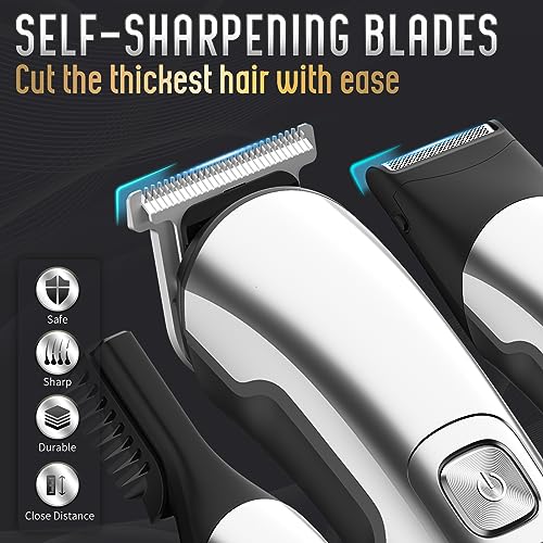 Waterproof Cordless Beard Trimmer Grooming Kit G473595