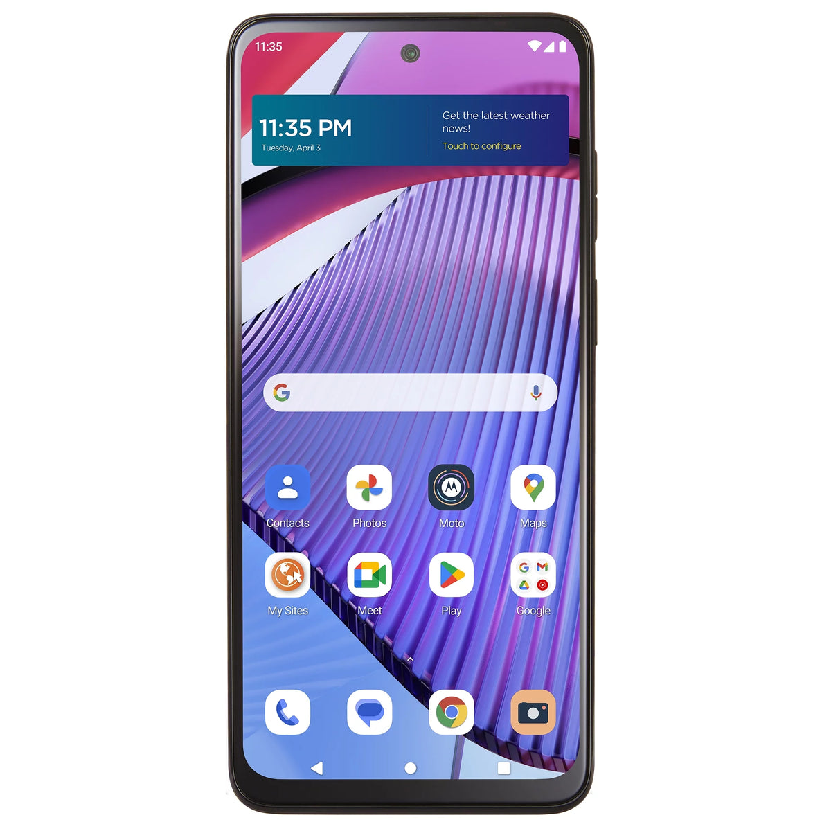 Black 128GB 4GB RAM Prepaid Smartphone V972419