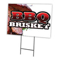 BBQ Brisket Yard Sign & Stake I105