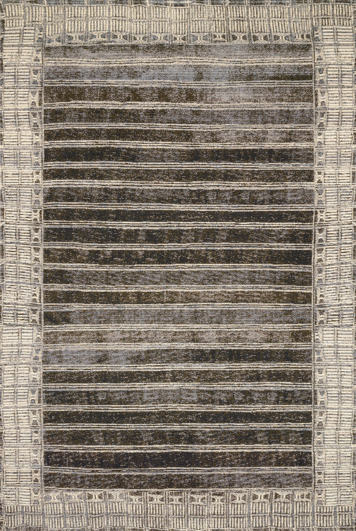 Charcoal Ivory Rug B655