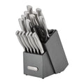 17 Piece Stainless Steel Knife Block Set H935