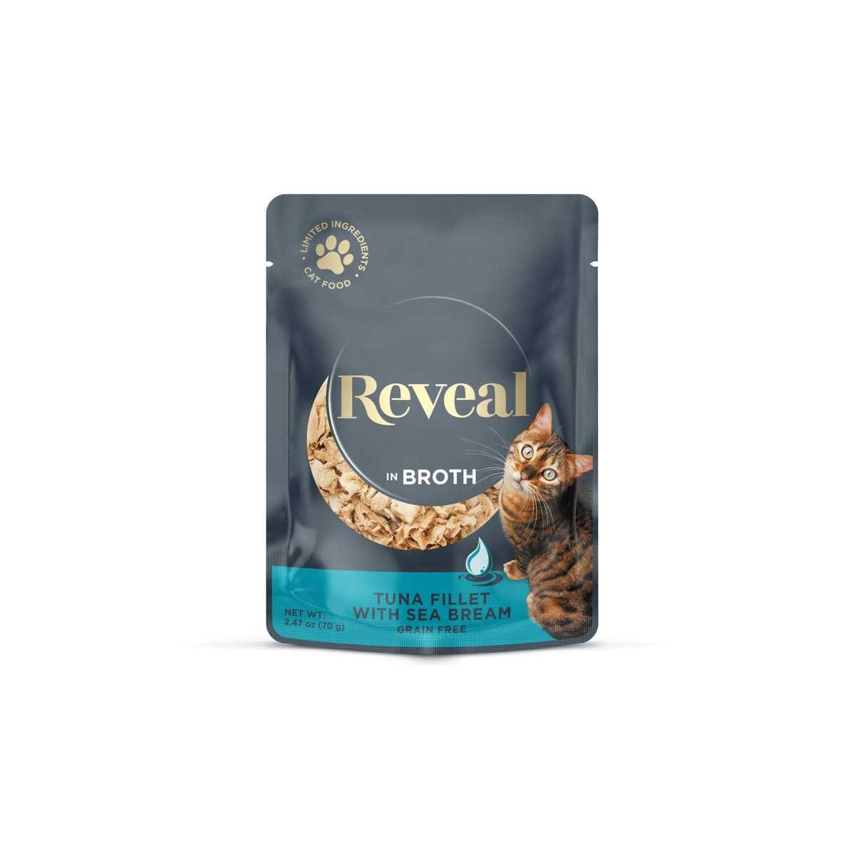 Grain Free Tuna Fillet Broth Wet Cat Food F57960