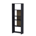 Anthracite Oak Standard Bookcase B5086