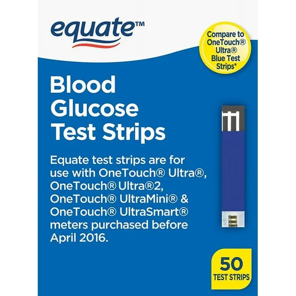 Blood Glucose Test Strips 50 Count N40104