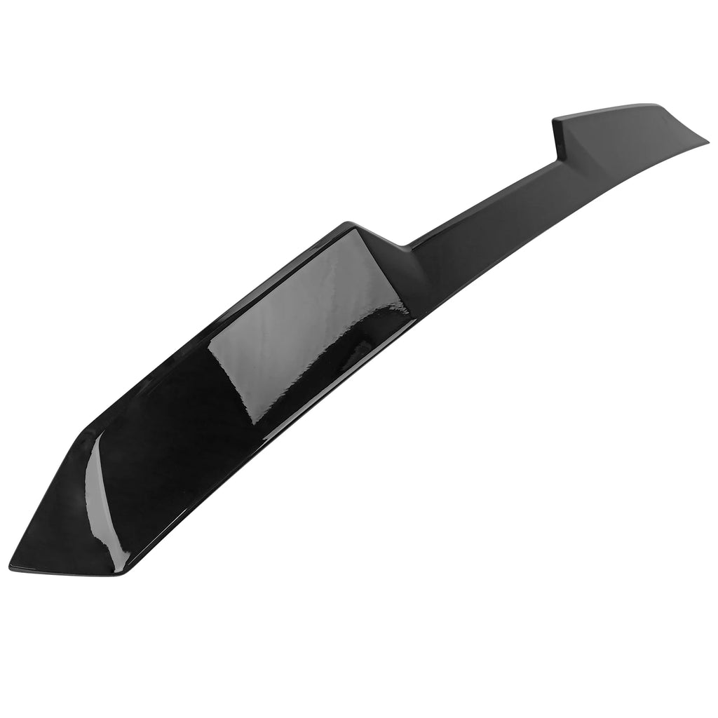 Gloss Black ABS Plastic V Style Roof Spoiler P8219