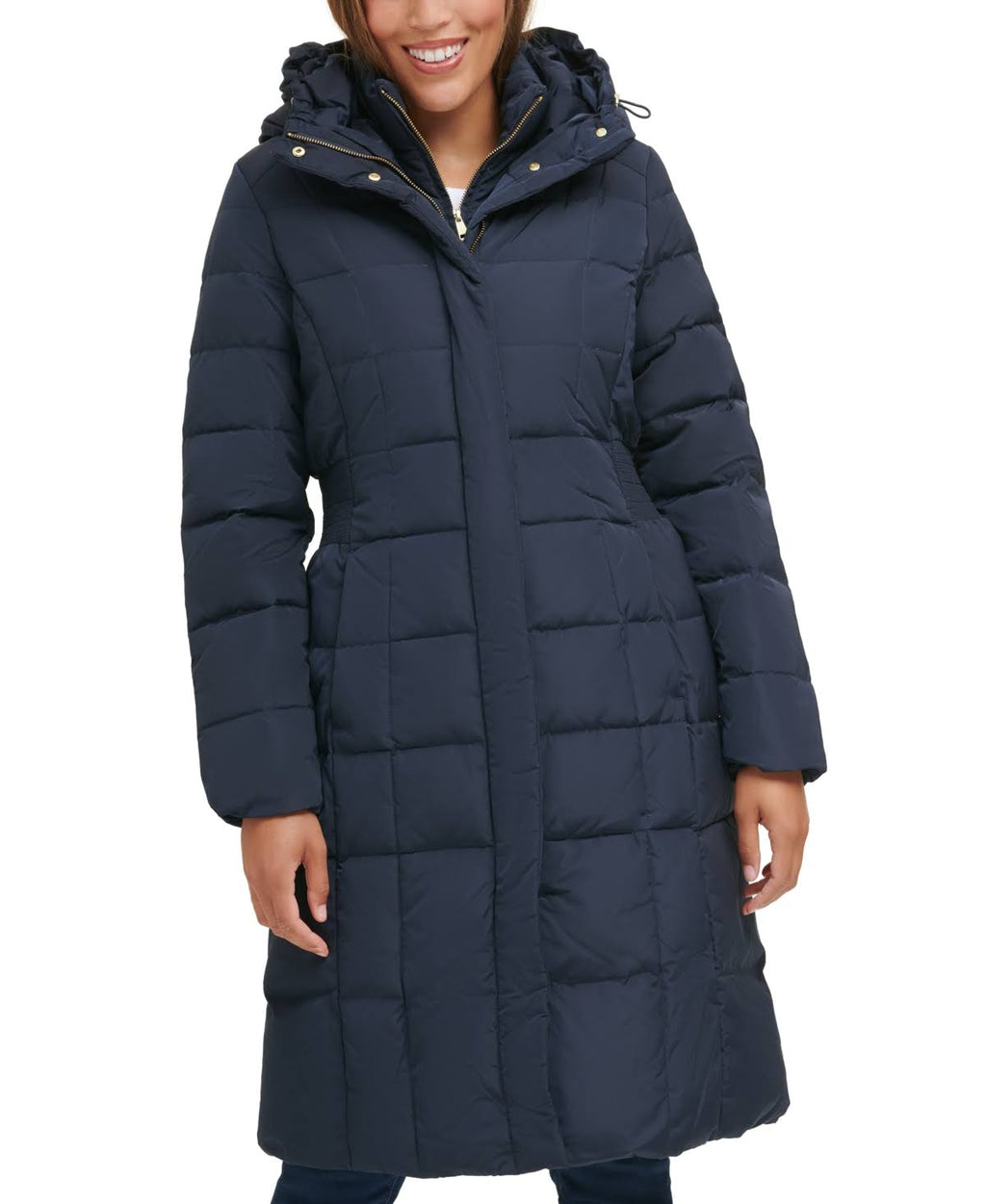 Petite Layered Down Puffer Coat G9537