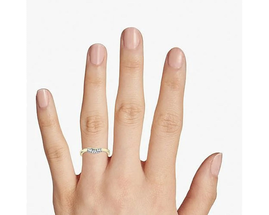 14K Yellow Gold Diamond Eternity Band A613254