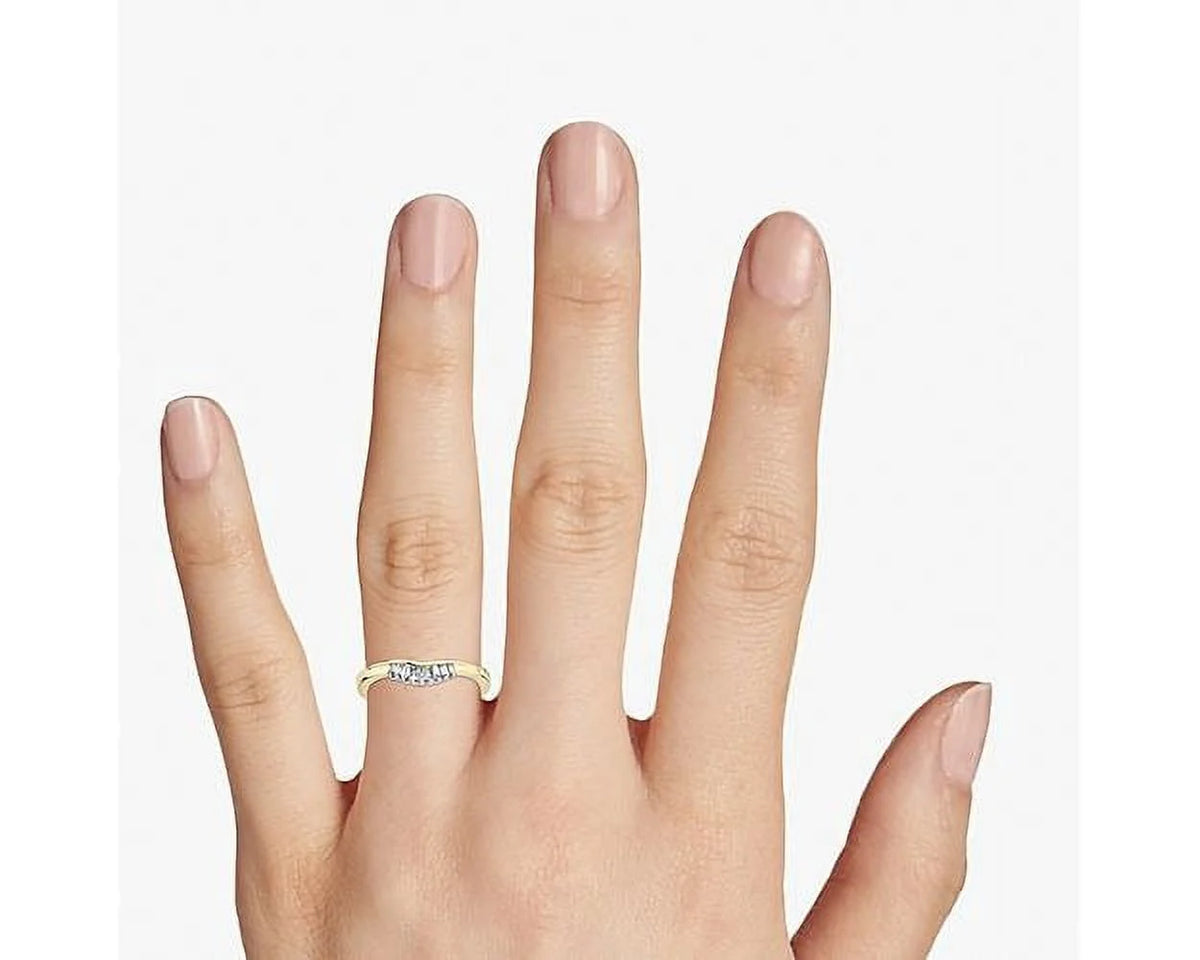 14K Yellow Gold Diamond Eternity Band A613254