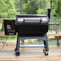 35-Inch Wood Pellet Grill with Front Shelf I85446